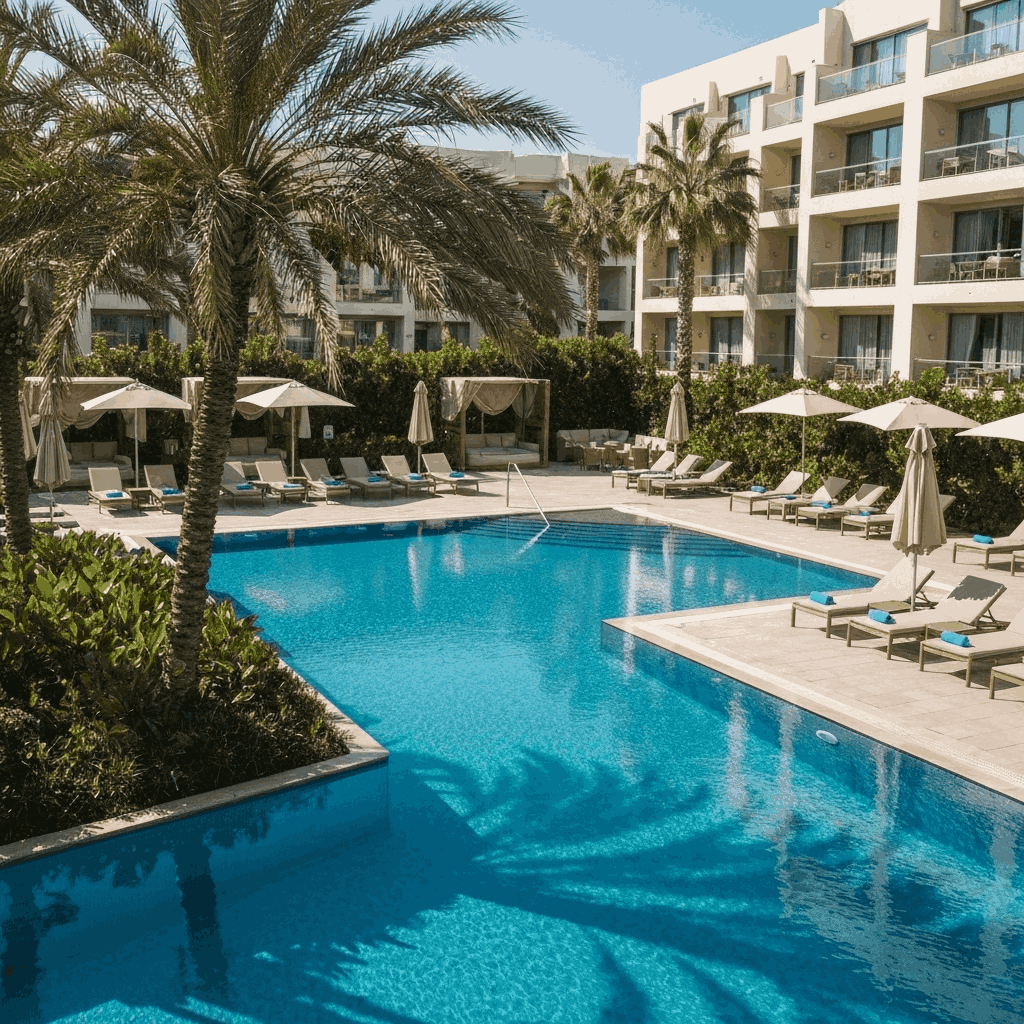 Otel havuz EVA zemin kaplama